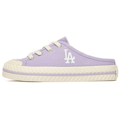 MLB Playball Origin Mule à Enfiler Chaussures de Sport Légères Respirantes Basse Cheville Baskets Enfants Baskets Enfants Lavande Claire 7AMUUA22N-07LDL 33.5 white