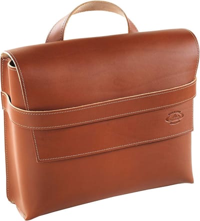 Fietstas Schoudertas - Bagage Tas - Fietsen Boodschappen - 7.5 Liter Capaciteit - Bruin