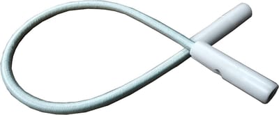 Spanningsrubbers Zwembad - Verstelbare Elastieken - Zwembadafdekking Vastzetten - Verstelbare Lengte - 8 mm Diameter - Zwart