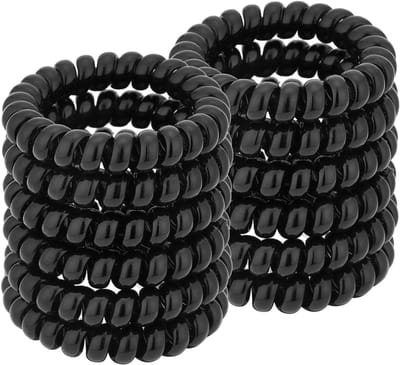 Hoogwaardige spiralen haarbanden voor vrouwen, elastische en milieuvriendelijke haaraccessoires, ideaal voor vlechten en dagelijks gebruik