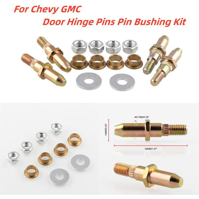 Reparatieset voor scharnierpennen voor voordeur, volledig formaat, duurzaam voor Chevrolet GMC