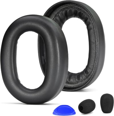 Vervangende Oorkussens voor Jabra Evolve2 85 UC/MS - Zacht Kunstleer, Comfortabel en Geluiddemping Foam voor Draagcomfort