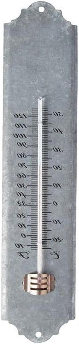 Grote Tuin Thermometer - Buiten thermometer - Planten verzorgen - Makkelijk afleesbaar - 50 cm - Grijs