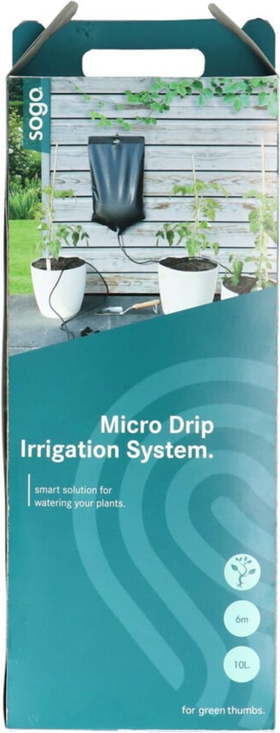 SOGO Micro Water Irrigatiesysteem Set Druppel Systeem 6 m -