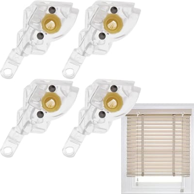 Jaloezie Kantelmechanisme - Reparatieset Bedieningsstang - Horizontale Jaloezieën - Duurzaam PP Materiaal - 2.6x3.8x2 cm