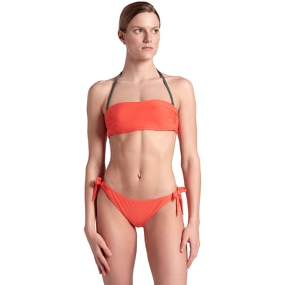 Arena Women's  Pro_file Bikini Bandeau Calypso Coral-sage Taglia: S | Bikini Outlet | Donna | Arancia