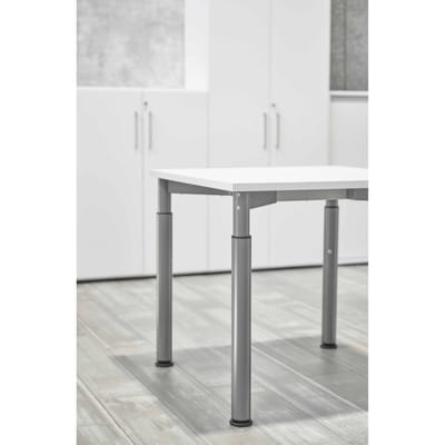 YAMA 8 G | Bureau - 80 x 80 Tafelhoogte I In hoogte verstelbaar Grijs/Grafiet