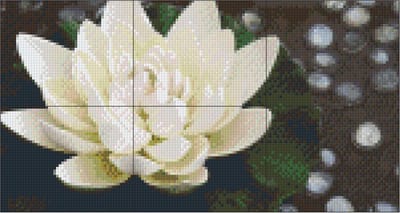 PIXELHOBBY LOTUSBLOEM - DST4544434 - 6PLATEN - 129MATJES