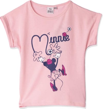 Disney Minnie Mouse T-shirt - Minnie - roze - maat 92/98 (3 jaar)