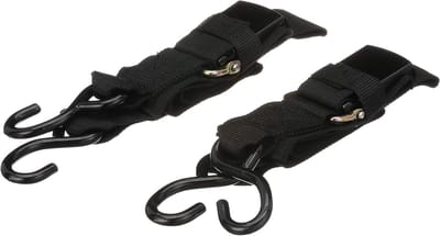 Boottrailer Band - Spanband Boot - Veilig Vervoer - Corrosiebestendige Haak - 120 cm - Zwart