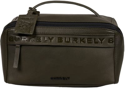 Burkely Minimal Mason Toiletry Bag - Toilettas - Volwassenen - Groen