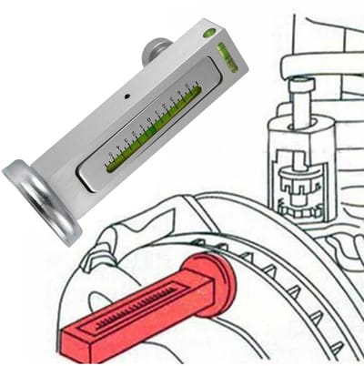 Dailygoods- Meetgereedschap - Magnetisch Uitlijninstrument - Hoogprecisie Positionering - Sterke Magnetische Basis - Verstelbare Functie - Verbeterde Stabiliteit - Wieluitlijning