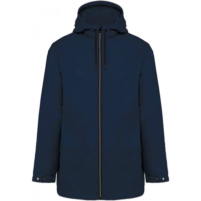 Kariban Uniseks fleecejas met gevoerde capuchon K6153 - Navy - 4XL