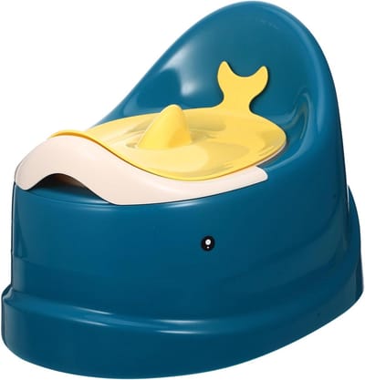 Zindelijkheidstraining Toilet - Potje Peuters Reizen - Zindelijkheid Leren - Verwijderbaar Potje - 30x24x22 cm - Blauw