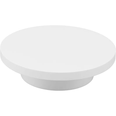 Roterende Displaystandaard Wit Inpluggen Afstandsbediening Draagvermogen 3kg Automatische Roterende Standaard voor Producten Diameter 15cm / 5.9in