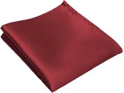 Pochette - Bordeaux rood - pochet – heren - unisex - Cadeau
