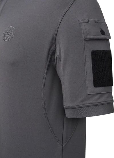 Beretta Miller Polo Short Sleeves Smoked Pearl