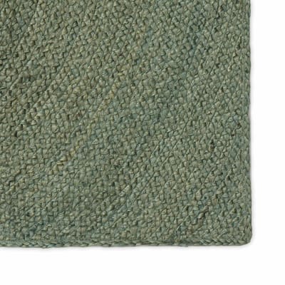 vidaXL - Vloerkleden - Olijfgroen - 60 - x - 110 - cm - Jute