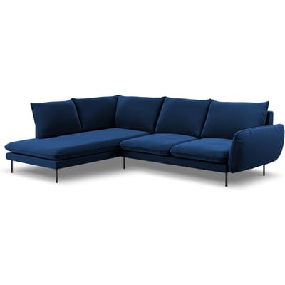 Hoekbank Vienna links velvet | Cosmopolitan Design
