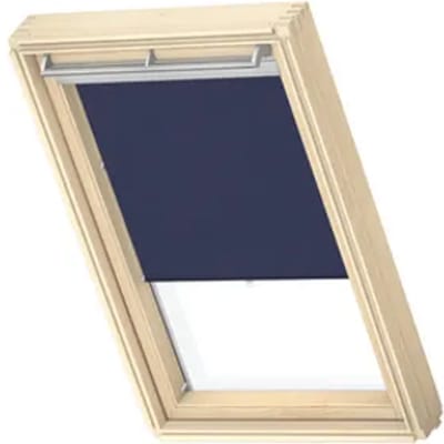 VELUX Lichtdoorlatend rolgordijn - Donkerblauw - Handbediend met haakjes - Type: RHL UK00 9050