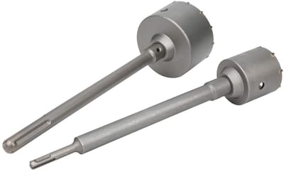 Dailygoods - 9-delige Betonborenset met SDS-Plus Verlengadapter