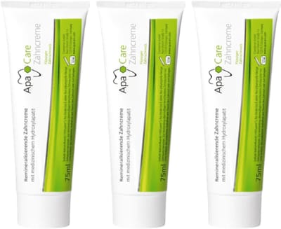 ApaCare Remineraliserende Tandpasta - 3 x 75 ml - Voordeelverpakking