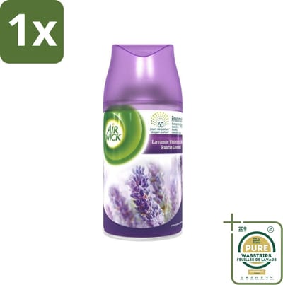 1 x Air Wick Freshmatic - Luchtverfrisser Navulling - Pure Fresh Lavendel - 250ml- Luchtverfrisser - Lavendel - Geurverspreider - Geurstop - Frisse Geur