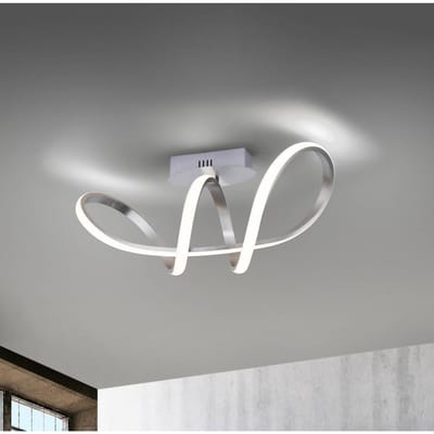 JUST LIGHT. GmbH LED plafondlamp Maria, dimbaar, aluminium