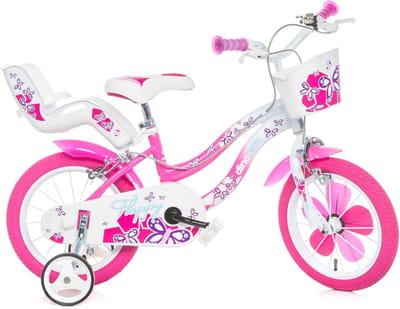 Kinderfiets 14 inch voor Jongens en Meisjes (95-115 cm) met Zijwieltjes