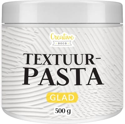 Textuur Pasta - Fijne Pasta - Kunstprojecten Maken - 3D Effecten Creëren - 500 Gram - Wit