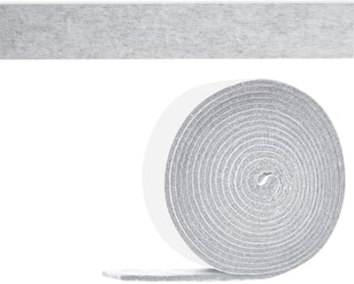 Dailygoods- Condensatieband Vochtabsorberend - Anti-condensatie Tape - Zelfklevend - Herbruikbaar - 3 cm x 4 m - Grijs - Vochtabsorber