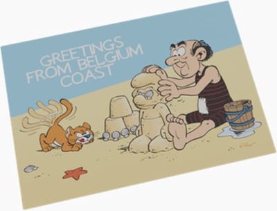Smurfen magneet met Gargamel 8x5,5cm