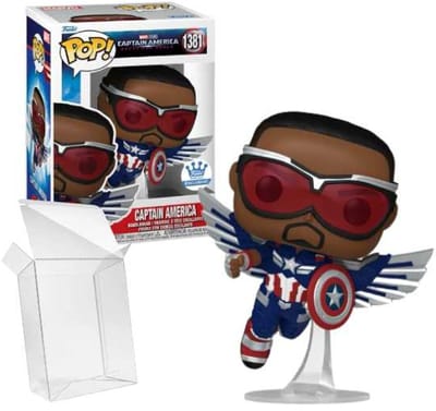 Funko Pop! Marvel: Captain America Brave new World - Captain America #1381 Funko Exclusive