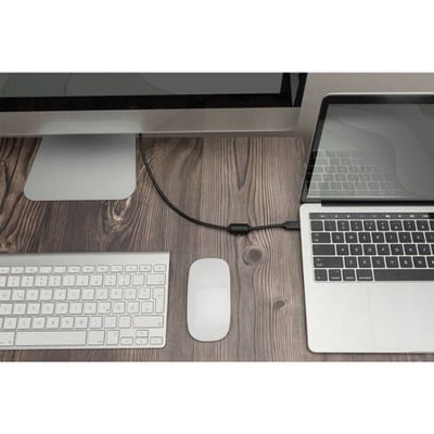 Digitus AK-300333-020-S USB-C-displaykabel USB-C / DisplayPort Adapterkabel USB-C stekker, DisplayPort-stekker 2.00 m Zwart Afgeschermd, Afgeschermd