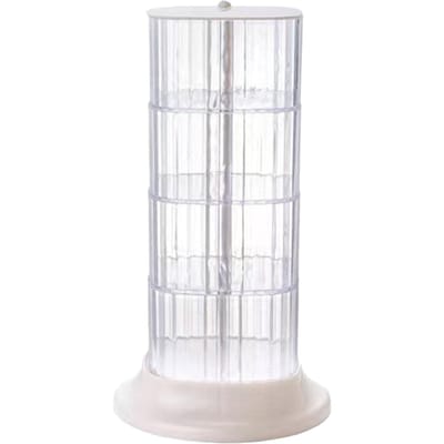 Haarelastiekjes Opbergdoos Meisjes Meerlaags Bureau Organizer Stofdicht Transparant Plastic