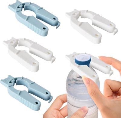 4pcs Plastic Bottle Openers - 3 in 1 Water Bottle Opener - Multifunctionele Soda Can Opener - Pull Tab Opener voor Arthritische Handen en Senioren
