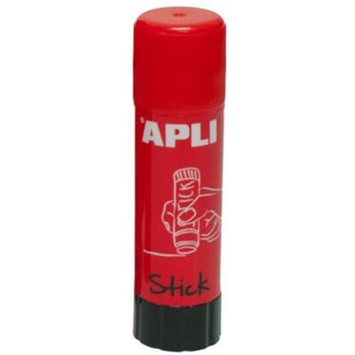 Witte lijmstift - 20 gram - Apli wit