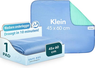 Safe Life® wasbare incontinentie onderleggers voor volwassenen, huisdieren en kinderen - matrasbeschermer - klein