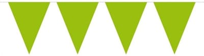 Lime Groene Vlaggenlijn XL - 10 meter