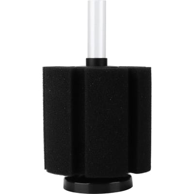 Sponsfilter voor aquarium Zachte aquarium spons schuimfilter met verlengbuis voor aquaria black