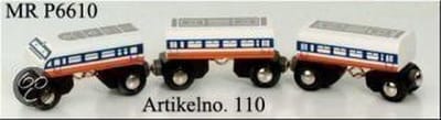 Mentari, Houten Trein 4-delig Intercity