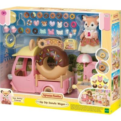 Sylvanian Families Dip Dip Donut wagen Speelsets