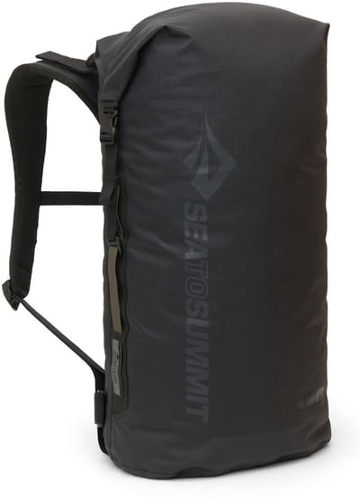 Sea to Summit trekkingrugzak rugzak Big River Dry Backpack 30L Jet Black zwart