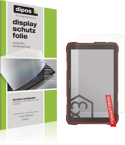dipos – 2x Matte Beschermfolie geschikt voor i.safe MOBILE IS940.1 | Krasbestendige & antireflecterende Screenprotector Ultra-Thin