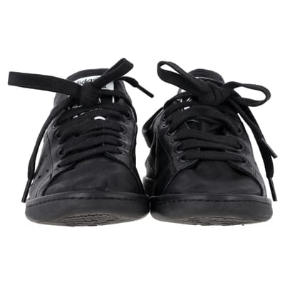 Balenciaga x Adidas Stan Smith sneakers in zwart leer