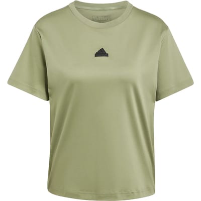 Adidas Brand Love Q3 T-shirt Met Korte Mouwen Groen S Vrouw