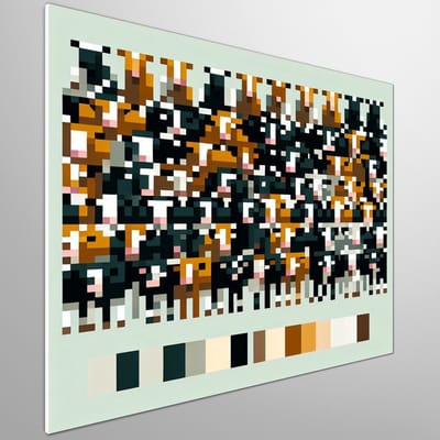 Kunstprint | Wanddecoratie | Forex | 80 × 80 cm