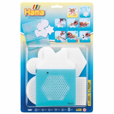 Hama - Bead-Tac Strijkkralengrondplaat - 5 stuks