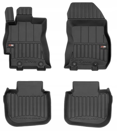 FROGUM PROLINE Automatten - Geschikt voor SUBARU OUTBACK IV (2009-2014) - 4-delig - TPE Rubber - Zwart