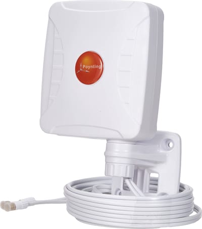 Poynting Antennas 5G/LTE Mast/Wand/Fenster A-XPOL-0001-V2-21 SMA (M) 3dbi 2x2 MIMO Cross Polarised Omnidirectional SMA - Male 2 x 5 Me